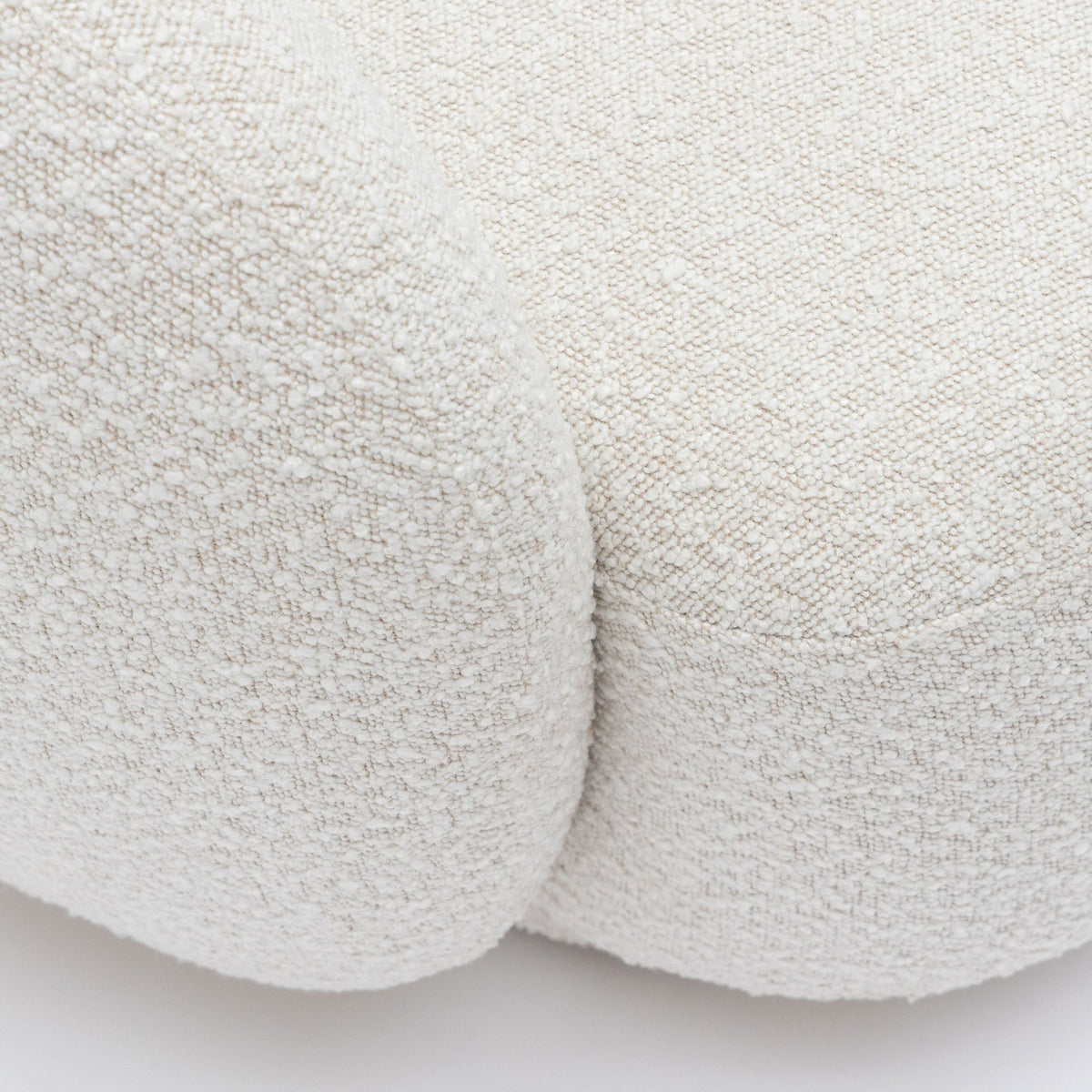 Cashew Swivel Armchair - Ivory Boucle - Accent Chairs Loom Collection Loom Collection Dubai