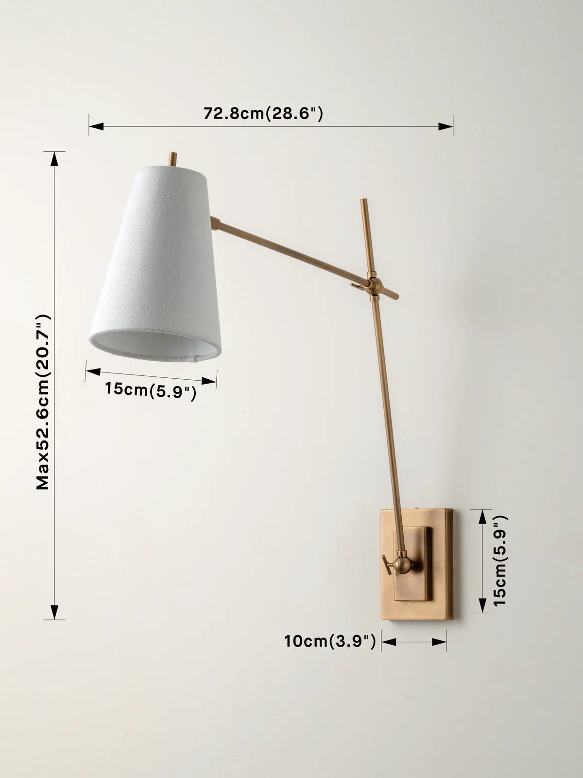 Celano Aged Brass Wall Light - Wall Lights