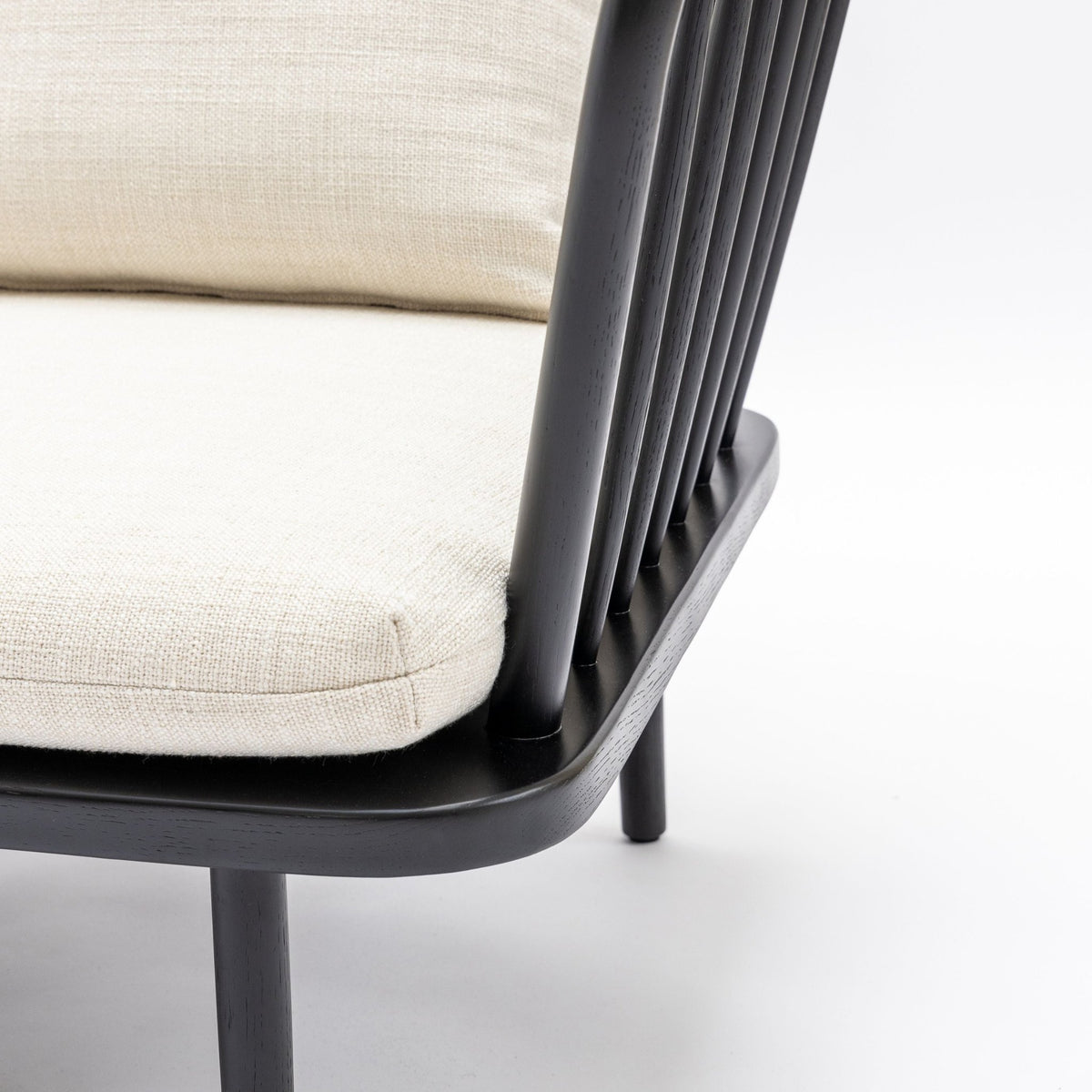 Charles Sofa - Black & West Lake Gesso - Sofa Tolv Loom Collection Dubai