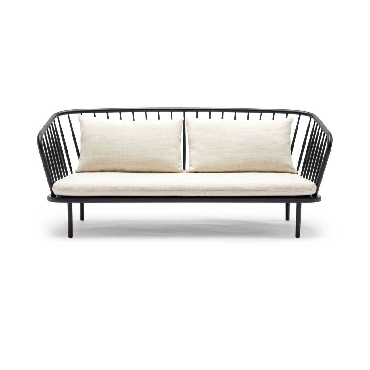 Charles Sofa - Black & West Lake Gesso - Sofa Tolv Loom Collection Dubai