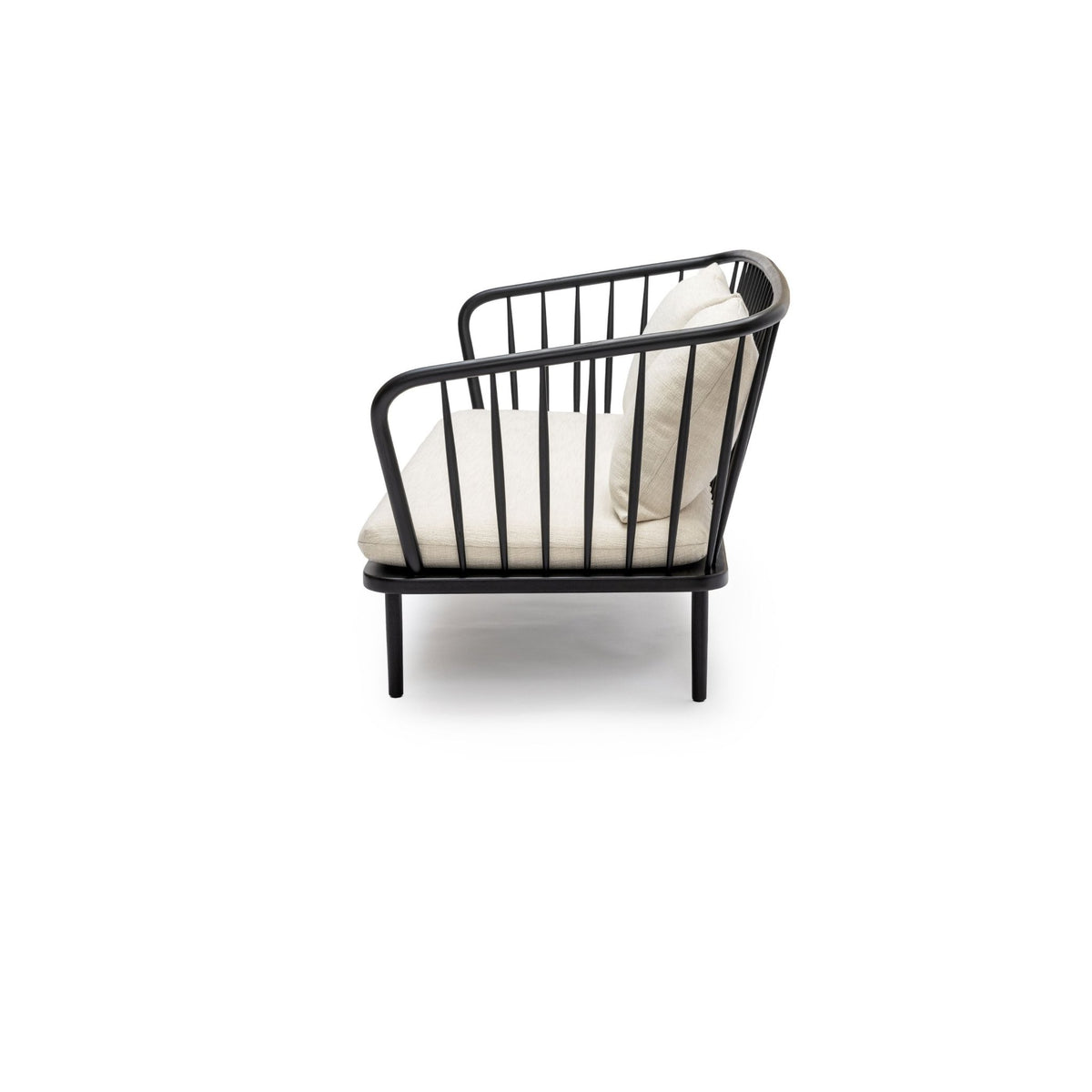 Charles Sofa - Black & West Lake Gesso - Sofa Tolv Loom Collection Dubai