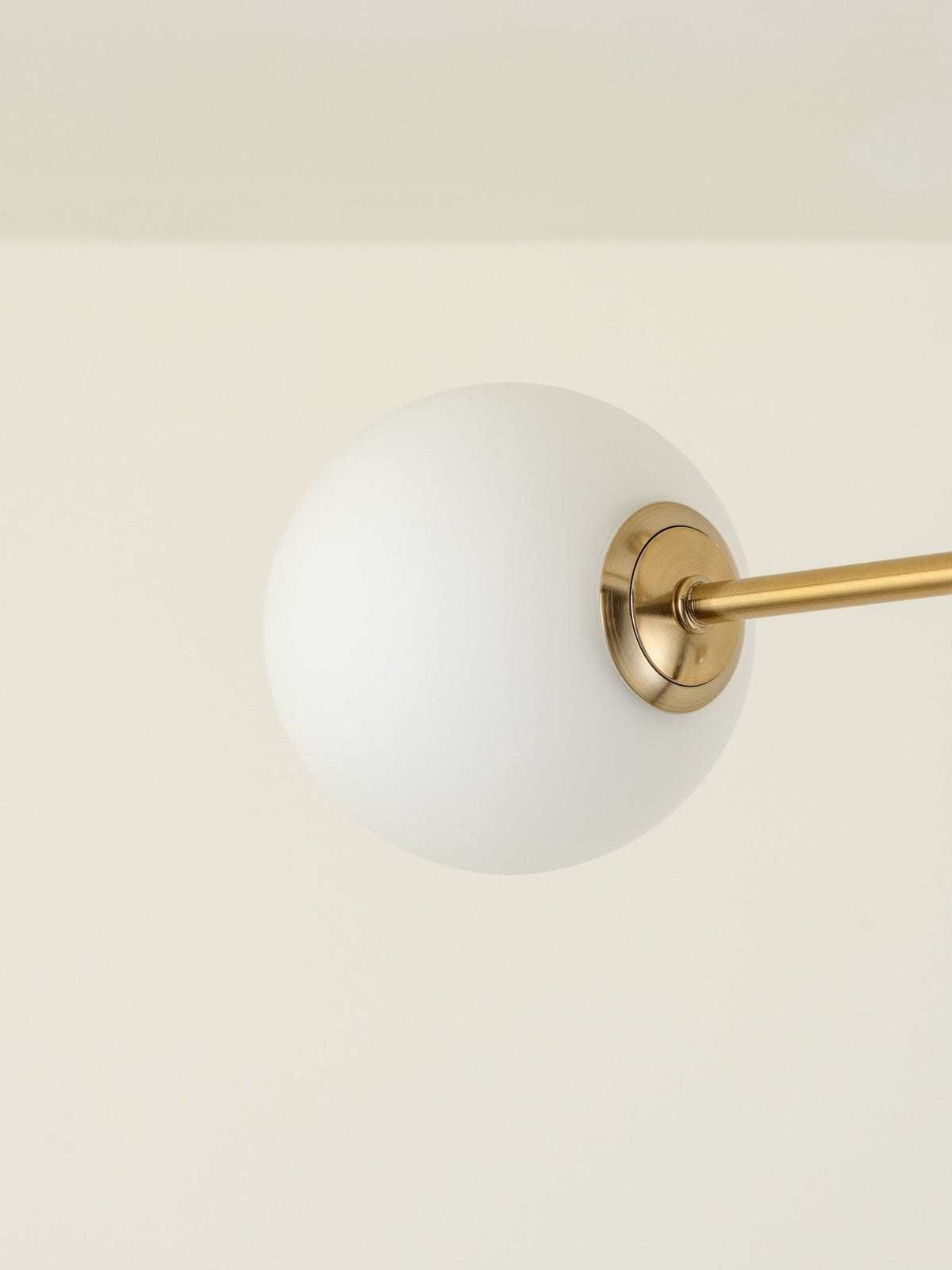 Chelso - 4 Light Brass And Opal Flush