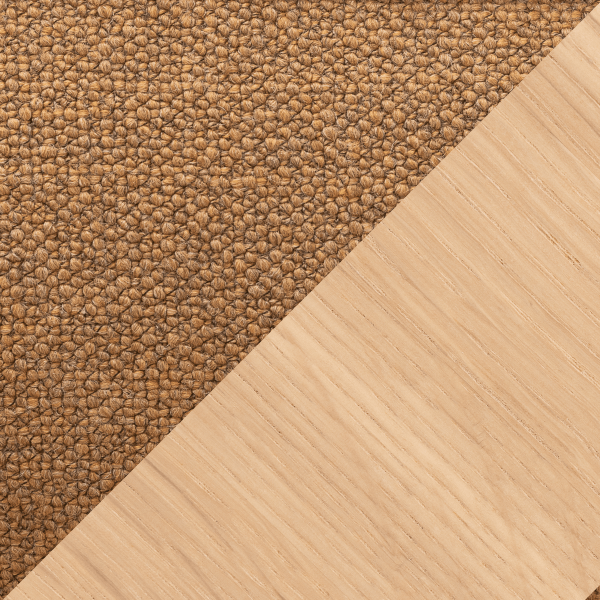 CIV Chair - Blonde Oak & Ami Pumpkin - Accent Chairs Tolv Loom Collection Dubai