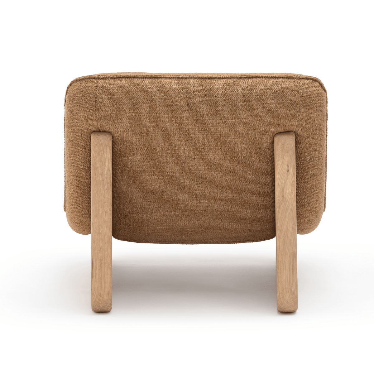 CIV Chair - Blonde Oak & Ami Pumpkin - Accent Chairs Tolv Loom Collection Dubai