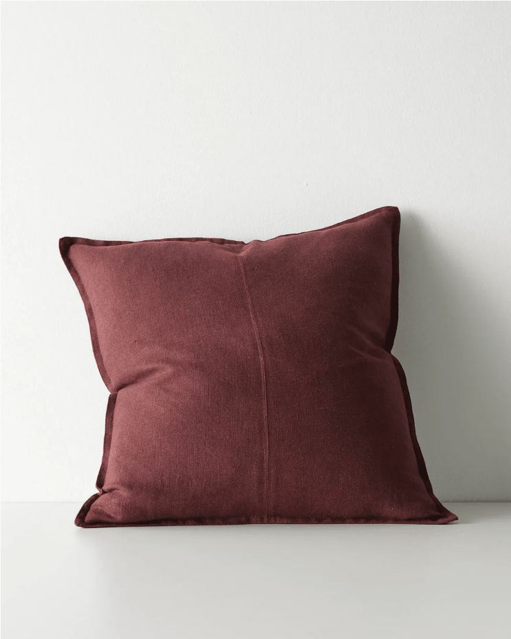 Como 50Cm Cushion - Garnet - Cushions Loom Collection Loom Collection Dubai