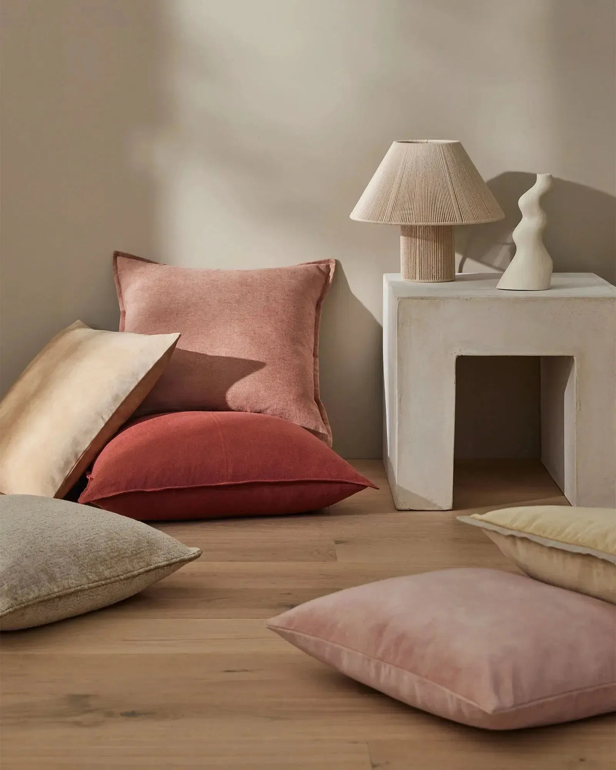 Como 60Cm Cushion - Rhubarb