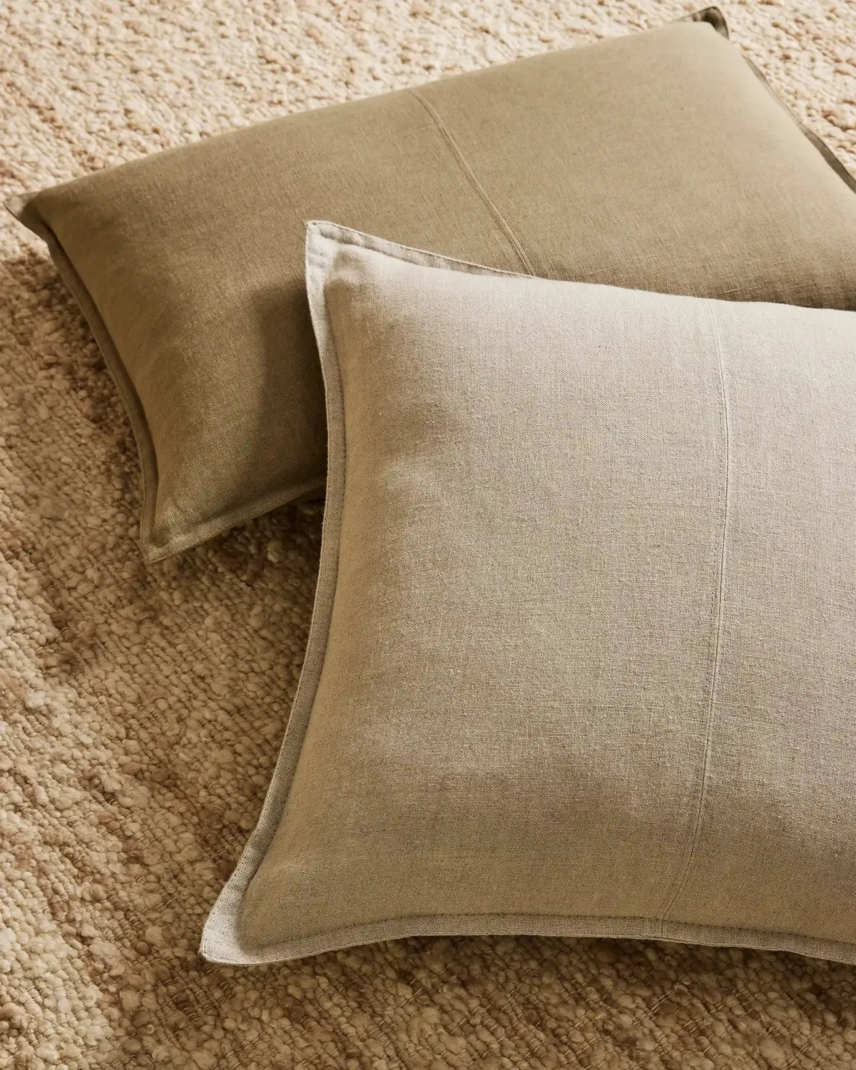 Como Lumbar Cushion - Linen