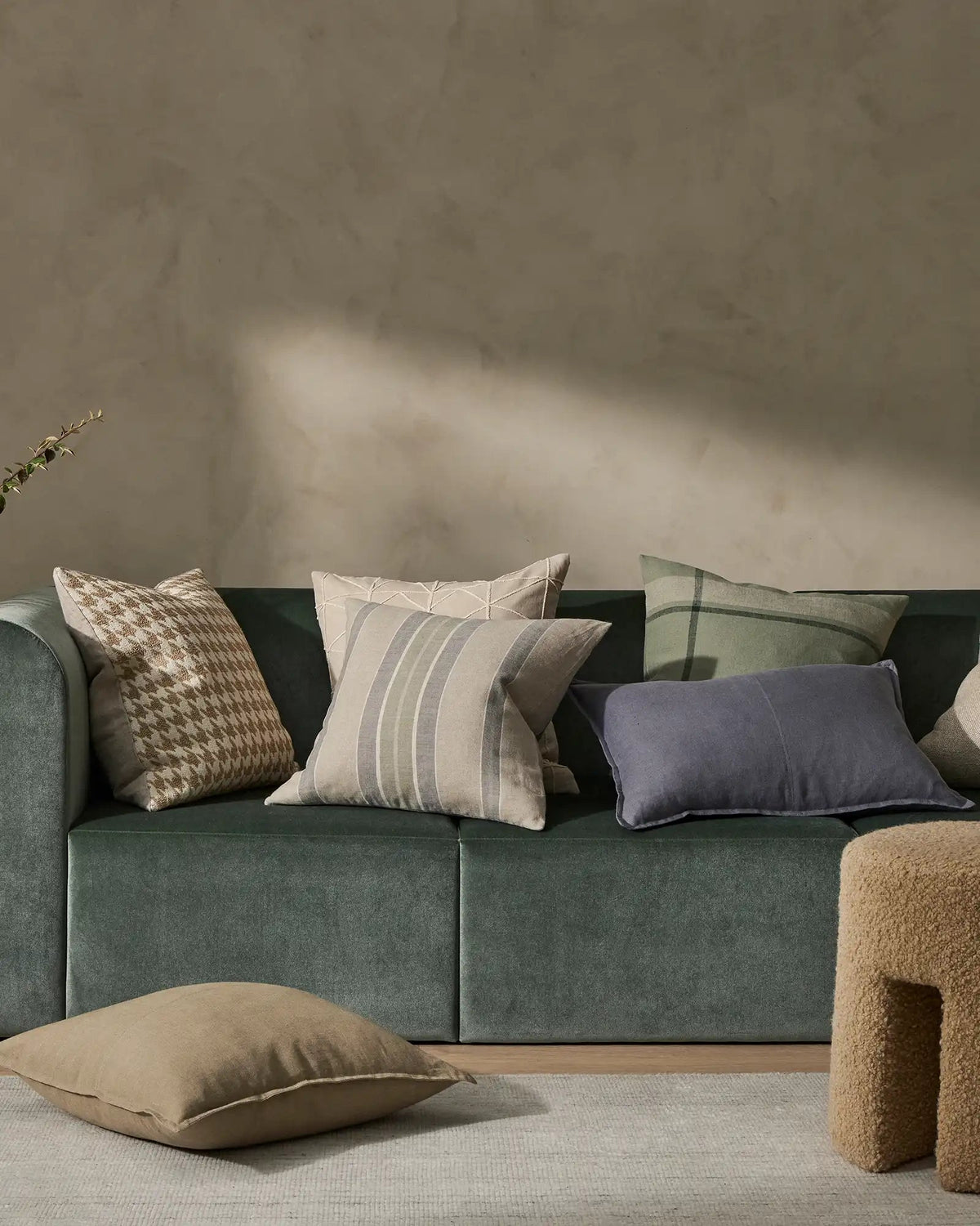 Como Lumbar Cushion - Smoke