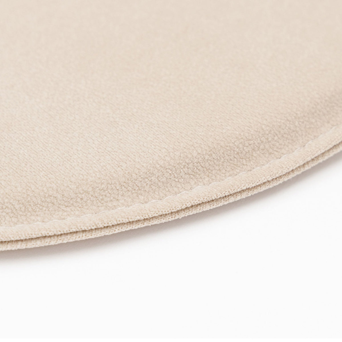 Crepe Round Seat - Ecru - Dining Chairs Tolv Loom Collection Dubai