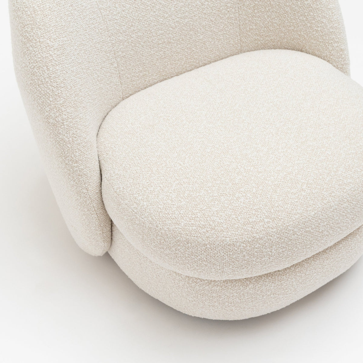 Cruze Swivel Chair - Coconut