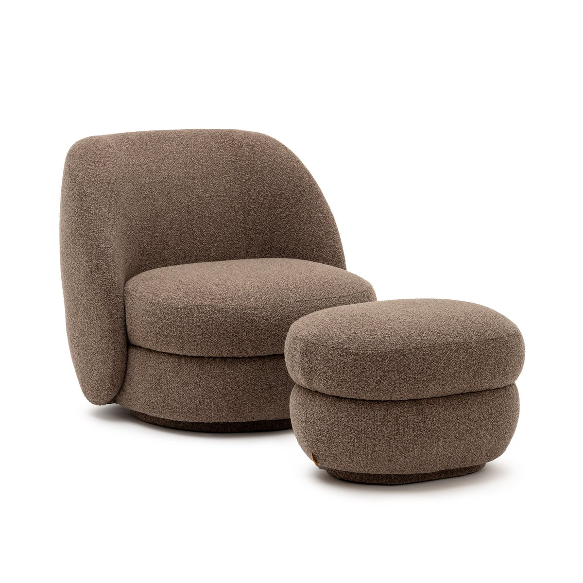 Cruze Swivel Chair - Pecan