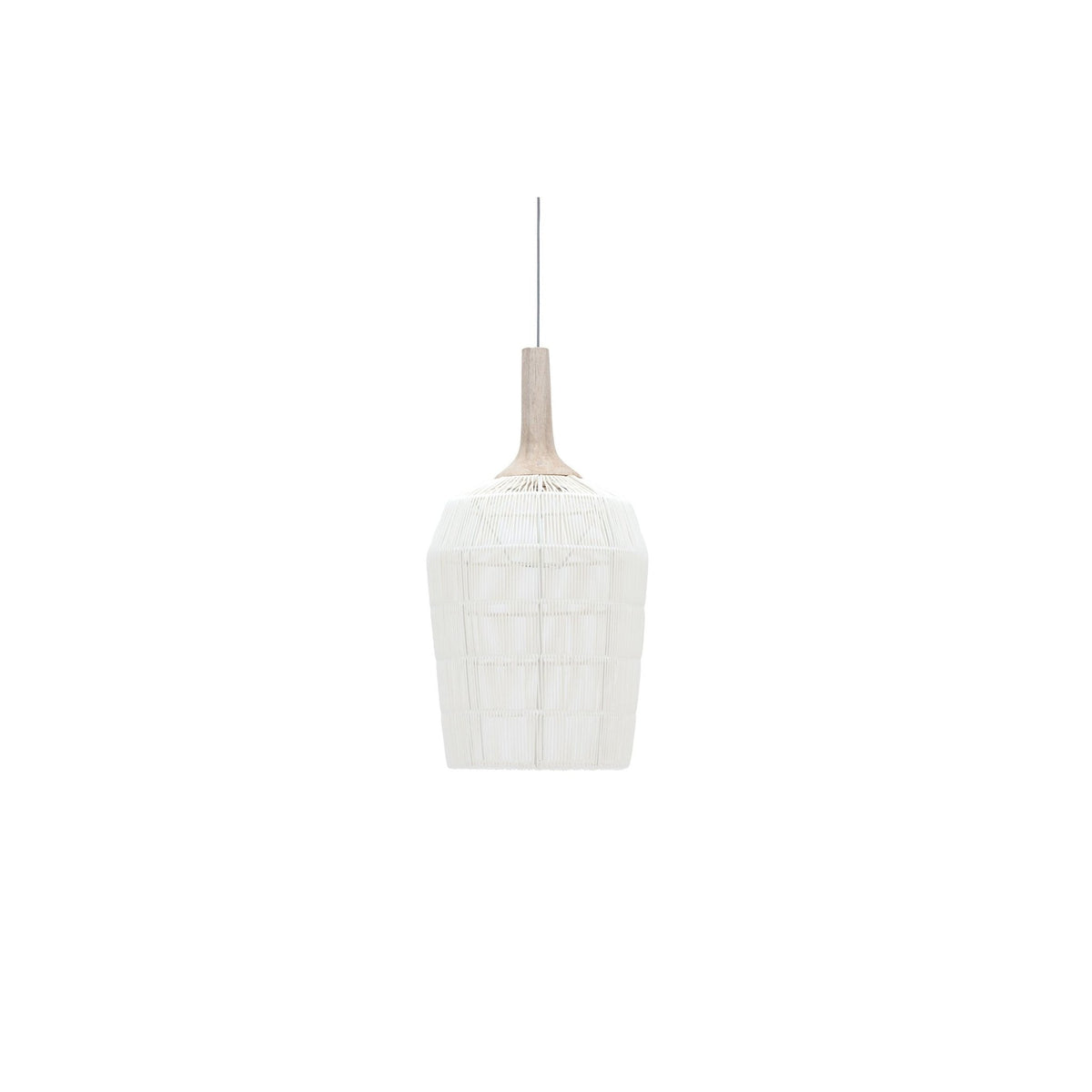 Davila Pendant Lamp - Stonewhite - Ceiling Lights Loom Collection Loom Collection Dubai