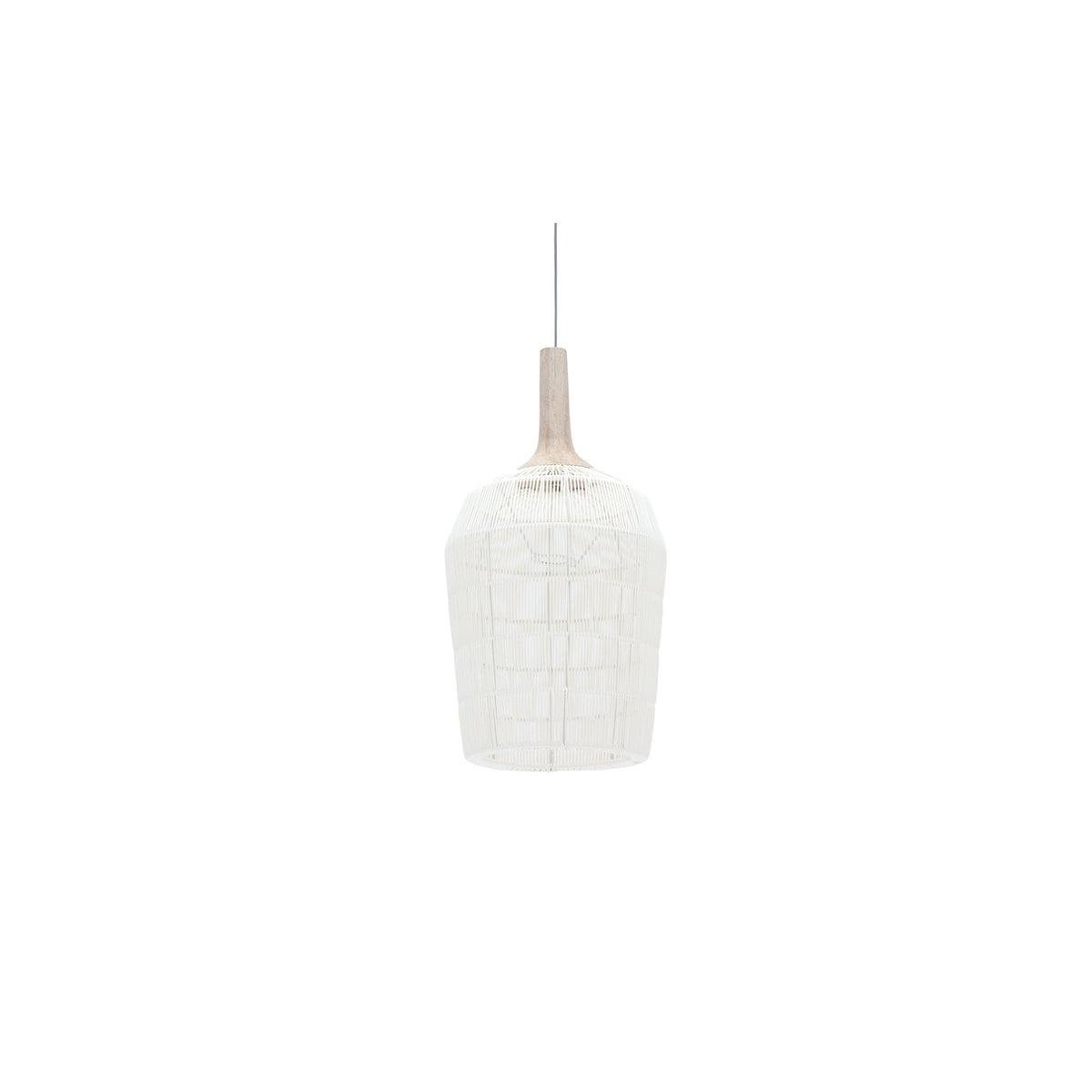Davila Pendant Lamp - Stonewhite - Ceiling Lights Loom Collection Loom Collection Dubai