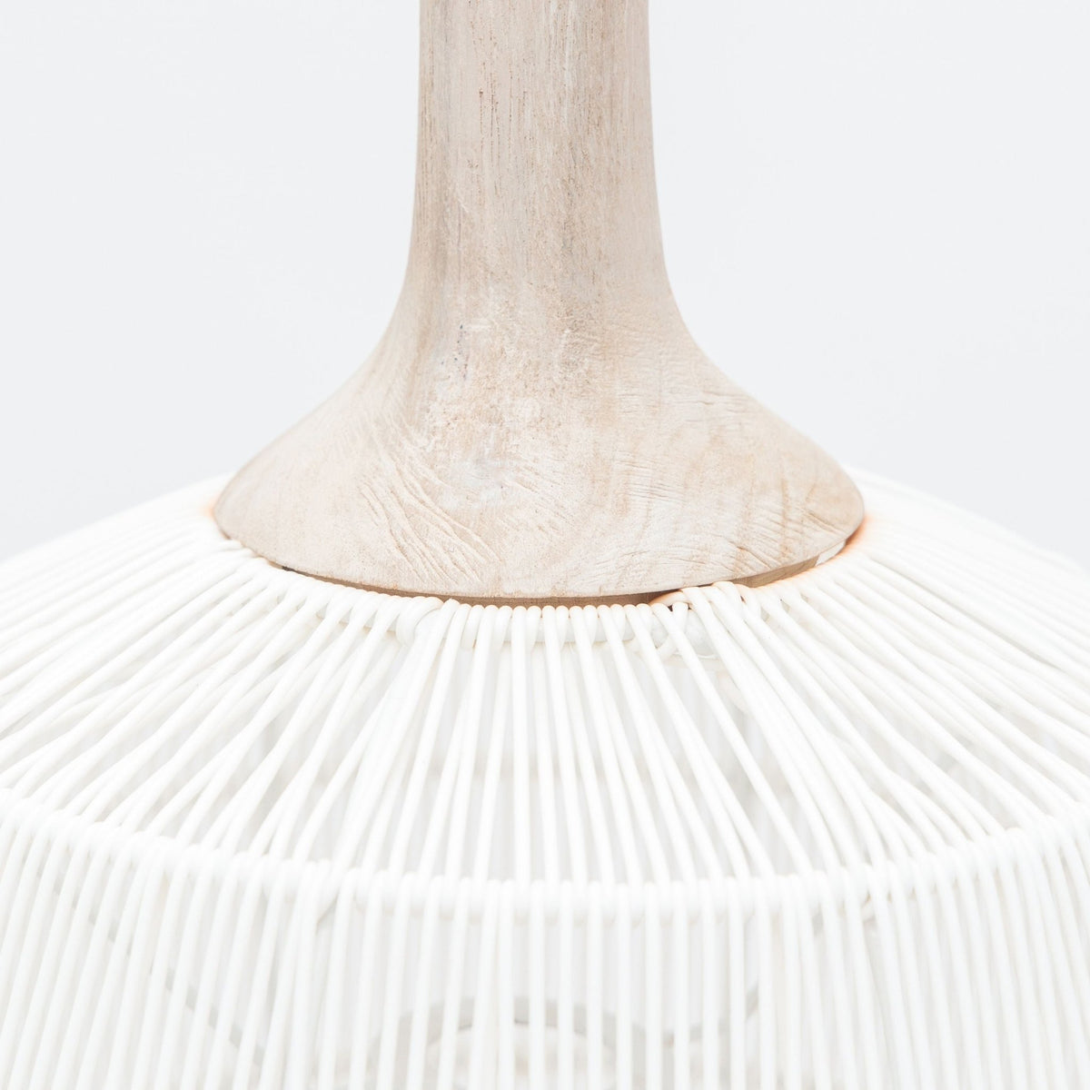Davila Pendant Lamp - Stonewhite - Ceiling Lights Loom Collection Loom Collection Dubai