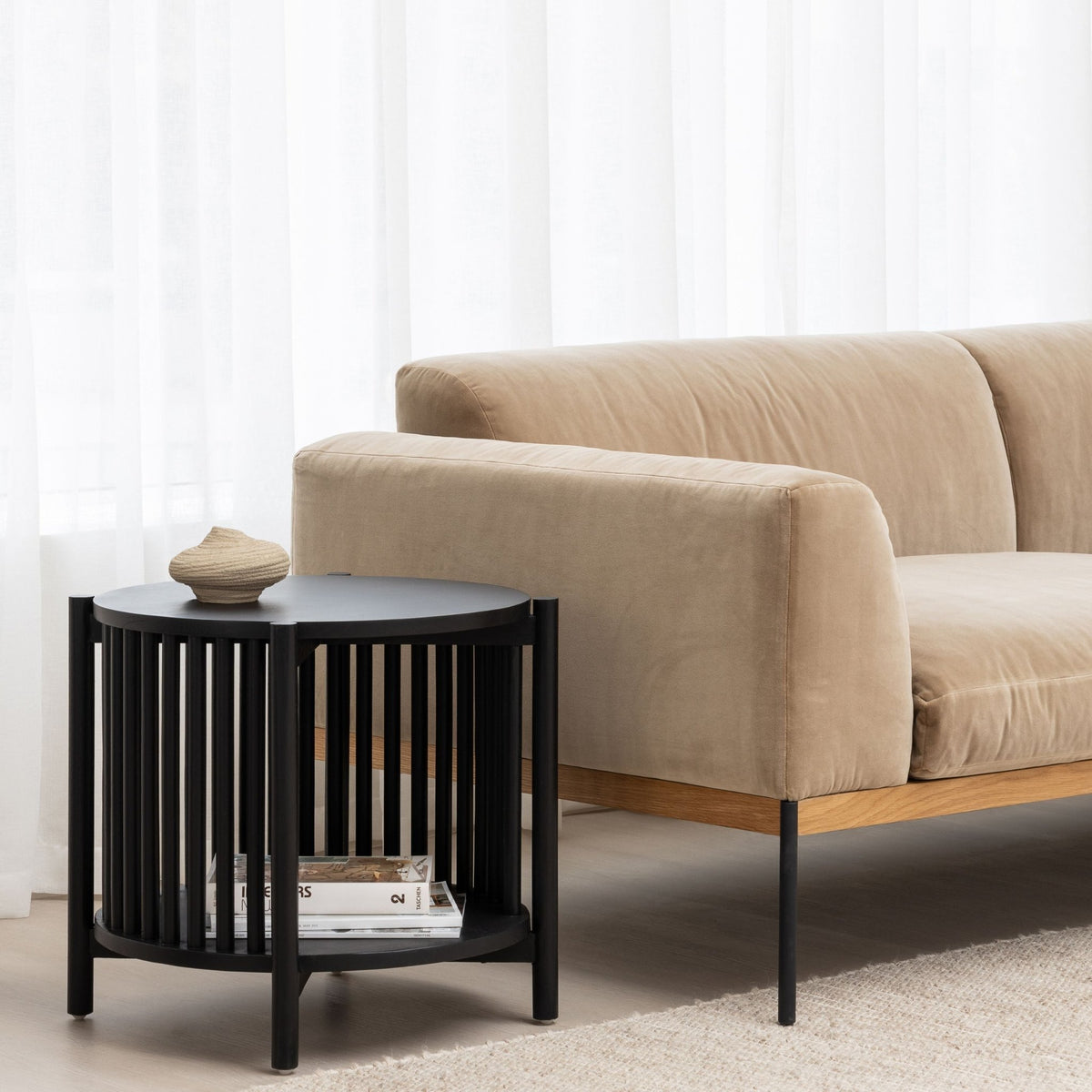 Department 235 Sofa - Oak & Conte Oyster - Sofas Natadora Loom Collection Dubai