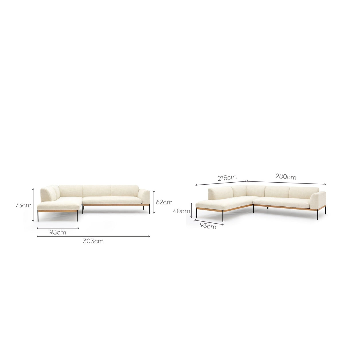 Department L - Shape Sofa - Gesso - Modular Sofas Natadora Loom Collection Dubai