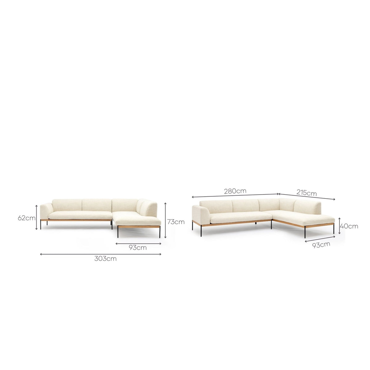 Department L - Shape Sofa - Gesso - Modular Sofas Natadora Loom Collection Dubai