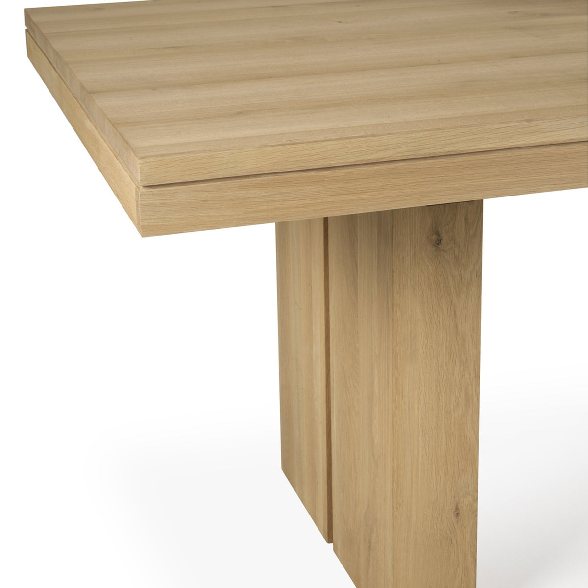 Double Extendable Dining Table - Oak