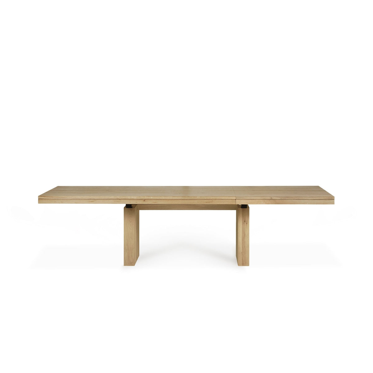 Double Extendable Dining Table - Oak