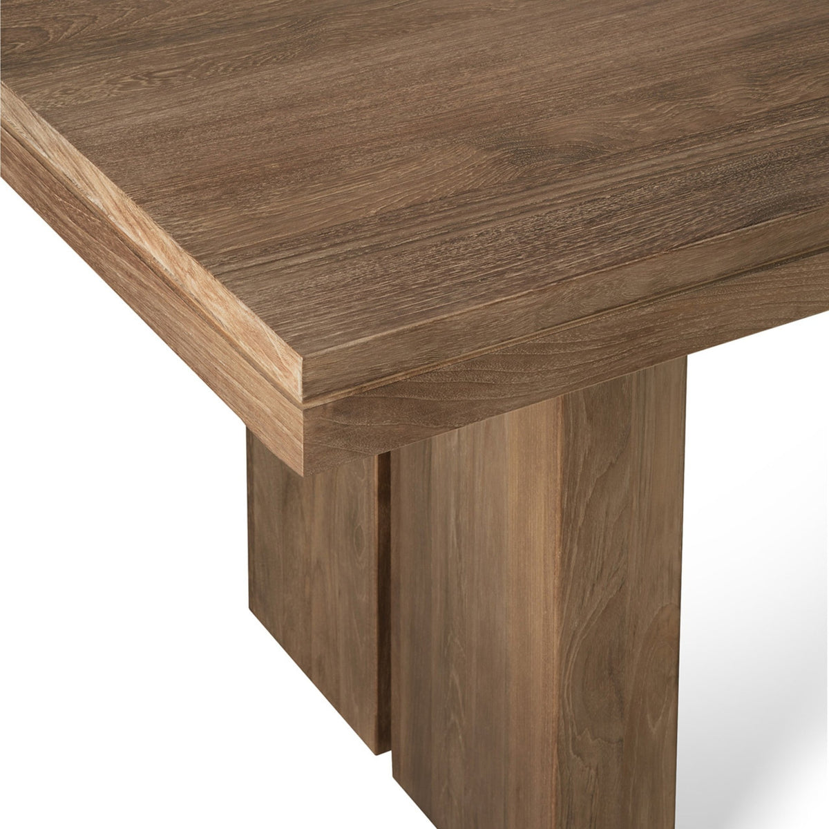 Double Extendable Dining Table - Teak
