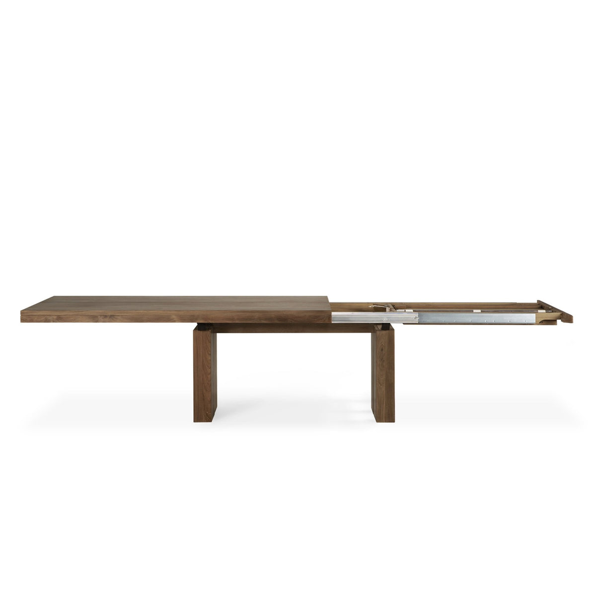 Double Extendable Dining Table - Teak