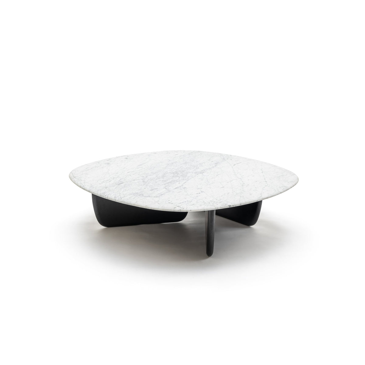 Eden Coffee Table 120 - Black Oak & Bianca Carrara - Coffee Tables Tolv Loom Collection Dubai