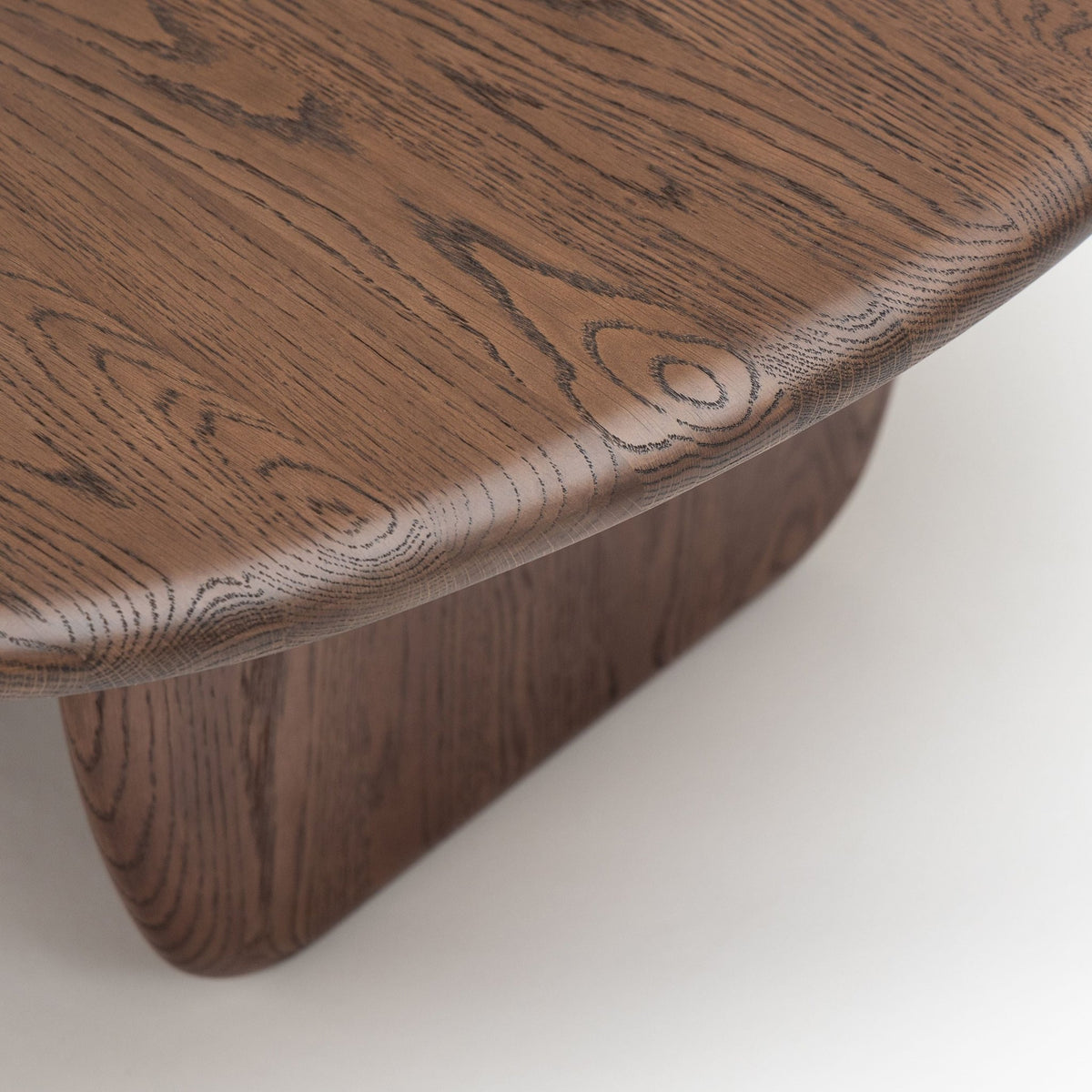 Eden Coffee Table 90 - Espresso Oak - Coffee Tables Tolv Loom Collection Dubai