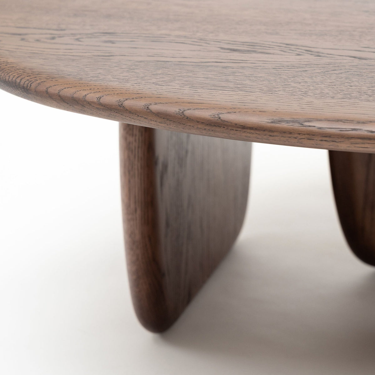 Eden Coffee Table 90 - Espresso Oak - Coffee Tables Tolv Loom Collection Dubai