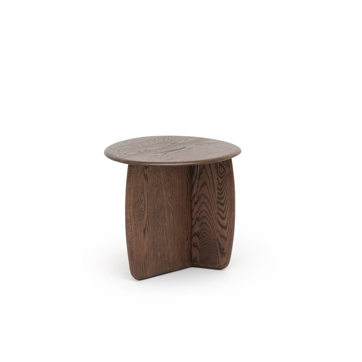 Eden Side Table - Espresso Oak - Side Tables Tolv Loom Collection Dubai