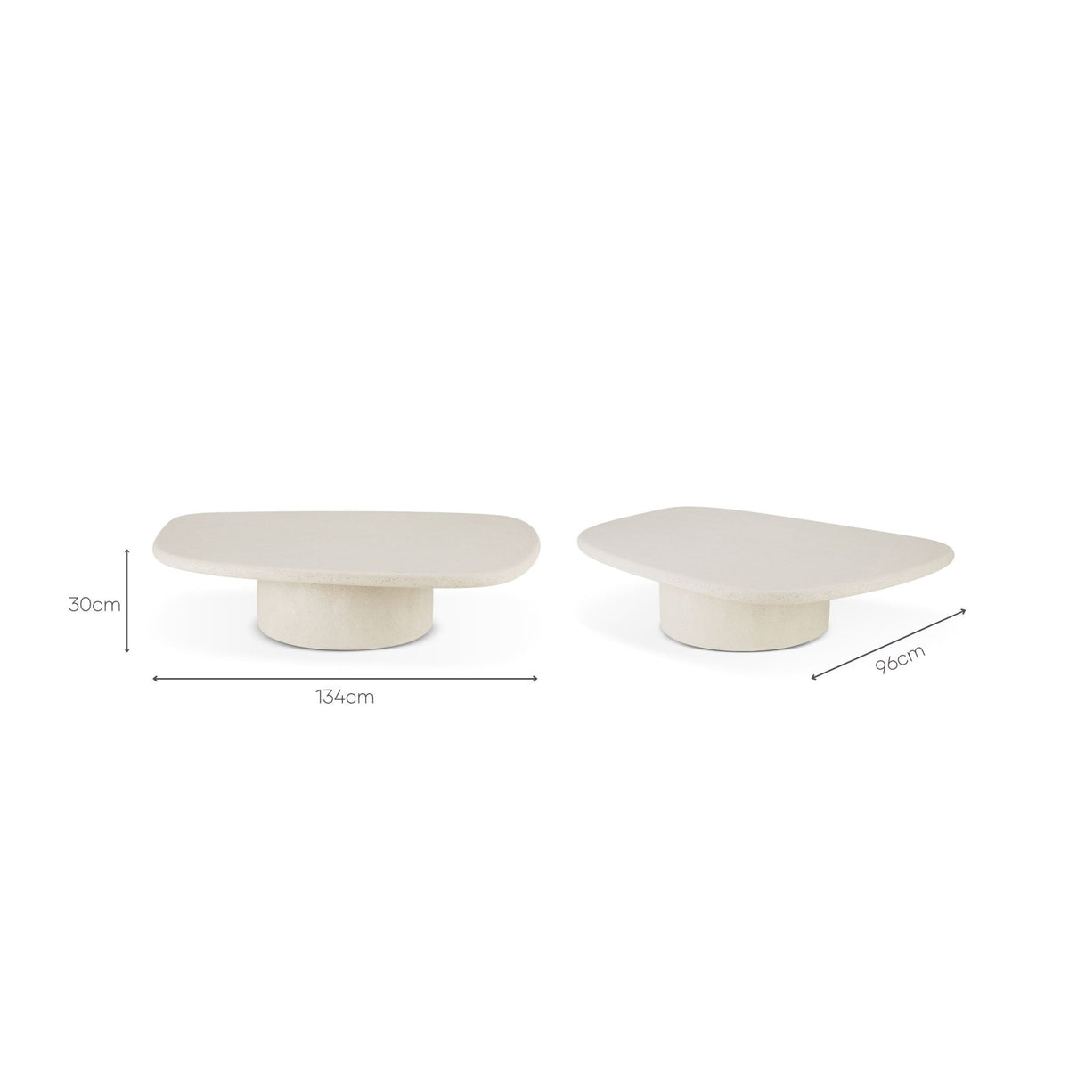 Elements Coffee Table - Off White - Coffee Tables Ethnicraft Loom Collection Dubai