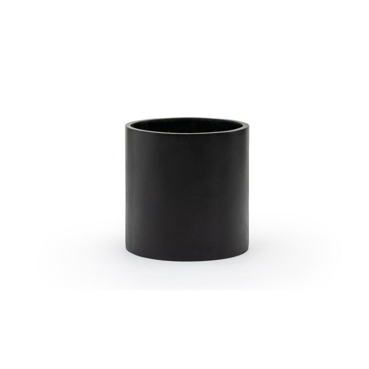 Elle Cylinder Planter - Black - Pots & Planters Loom Collection Loom Collection Dubai