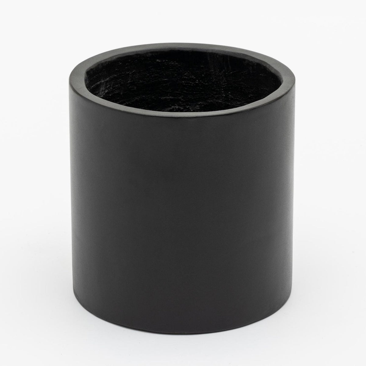 Elle Cylinder Planter - Black - Pots & Planters Loom Collection Loom Collection Dubai