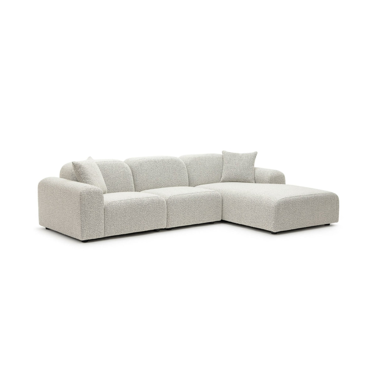 Ellery Sofa - Salt & Pepper - Modular Sofas Loom Collection Loom Collection Dubai