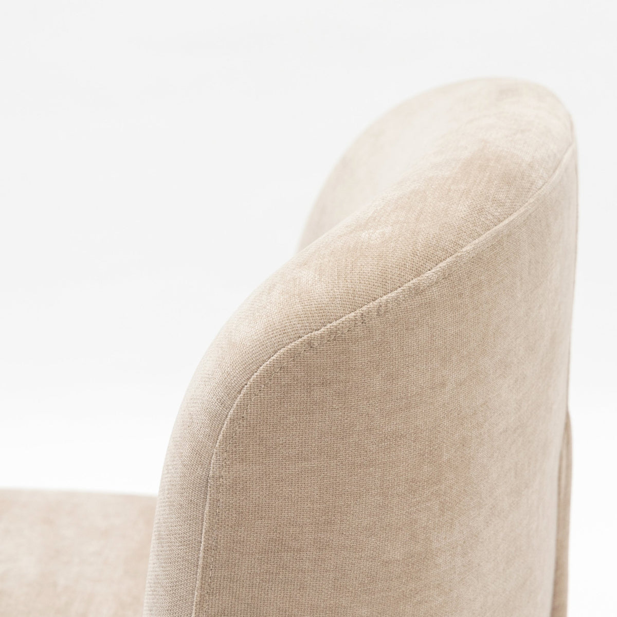 Erin Swivel Accent Chair - Latte