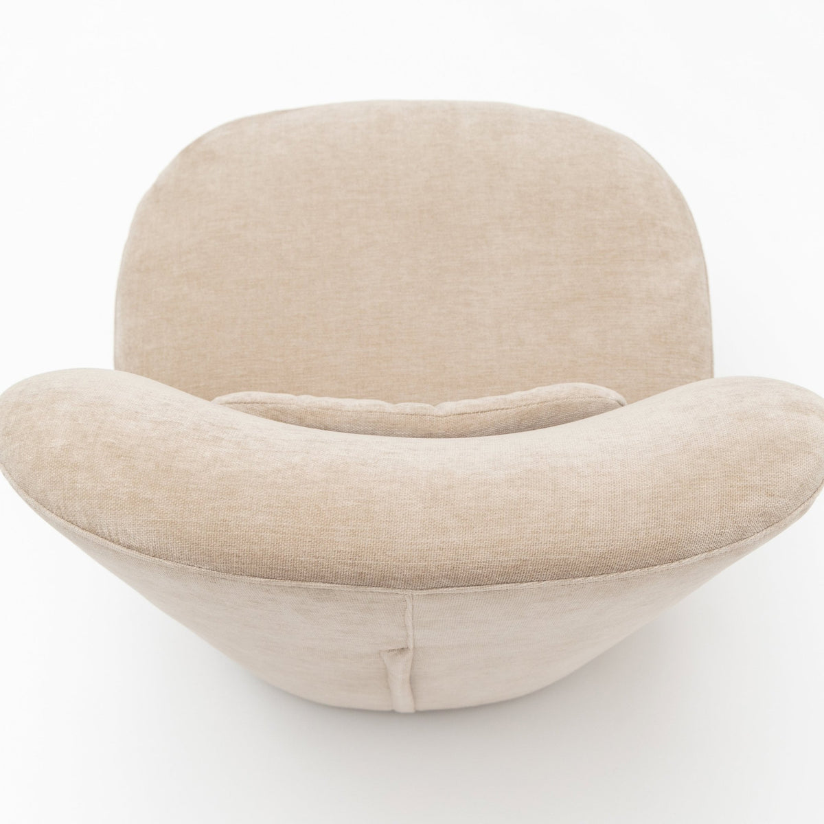 Erin Swivel Accent Chair - Latte