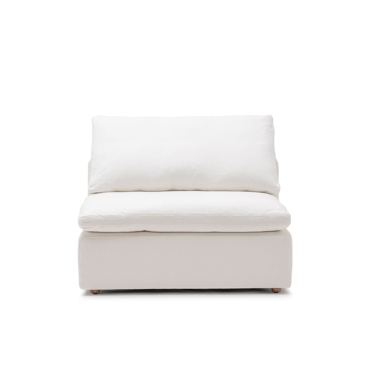 Feather Cloud Armless - Off White - Modular Sofas Loom Collection Loom Collection Dubai