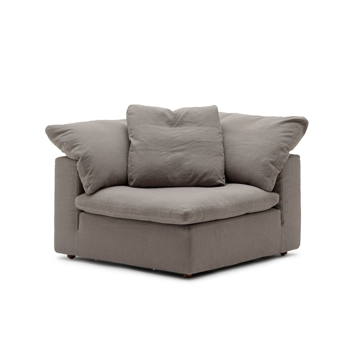Feather Cloud Corner - Mineral - Modular Sofas Loom Collection Loom Collection Dubai