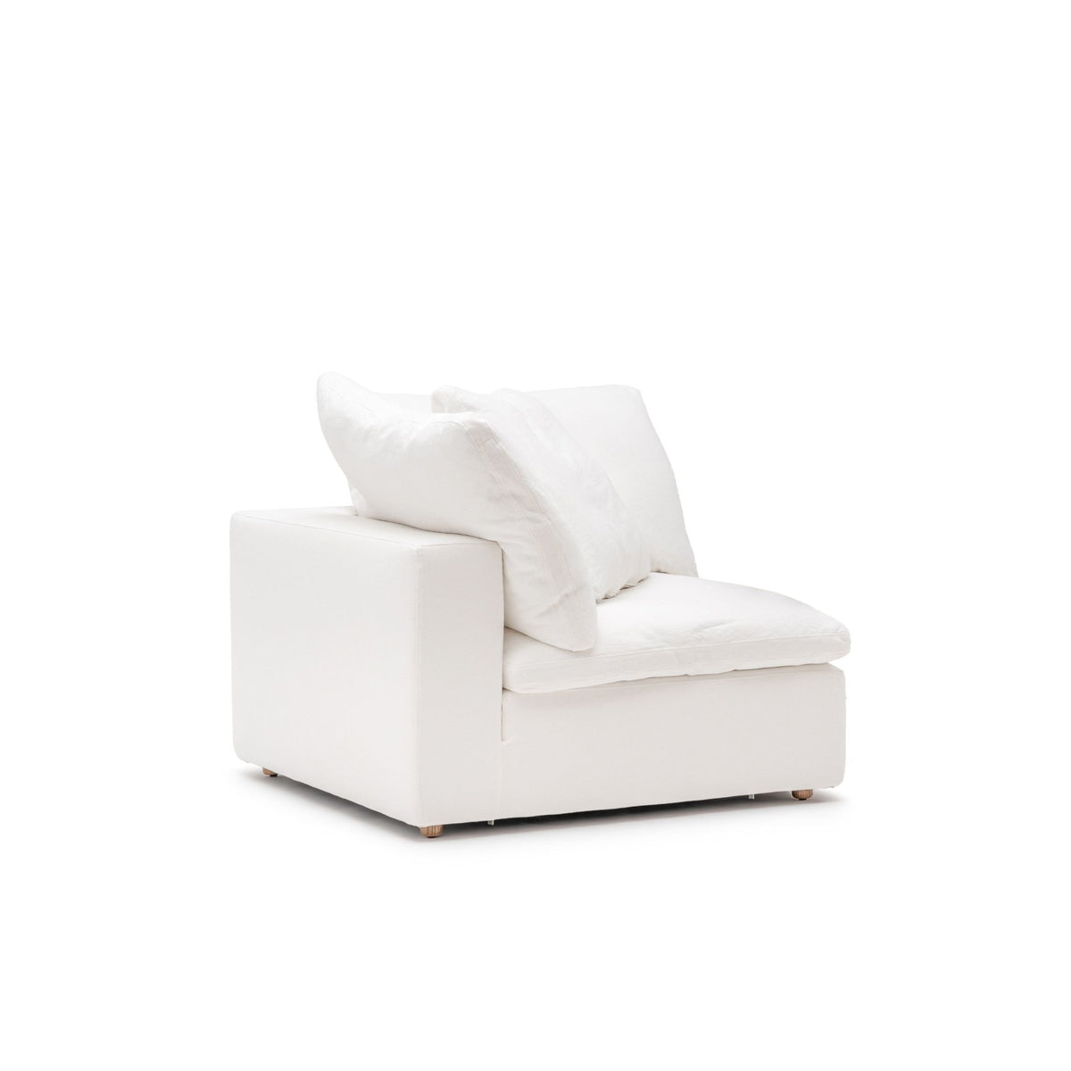 Feather Cloud Corner - Off White - Modular Sofas Loom Collection Loom Collection Dubai