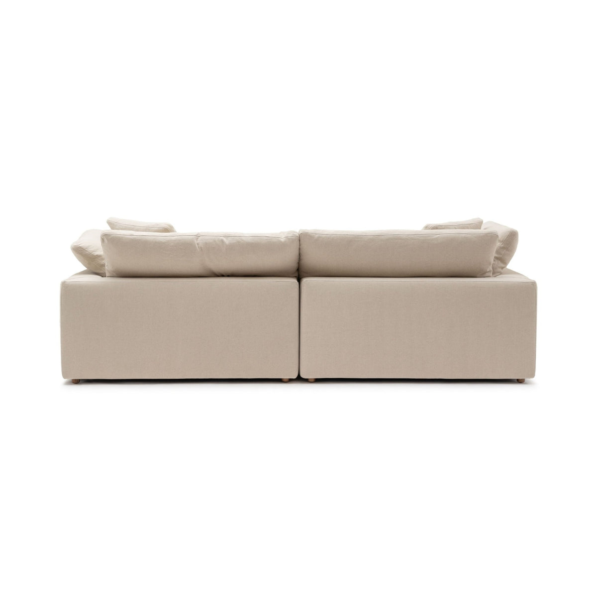 Feather Cloud Daybed Sofa - Natural - Modular Sofas Loom Collection Loom Collection Dubai