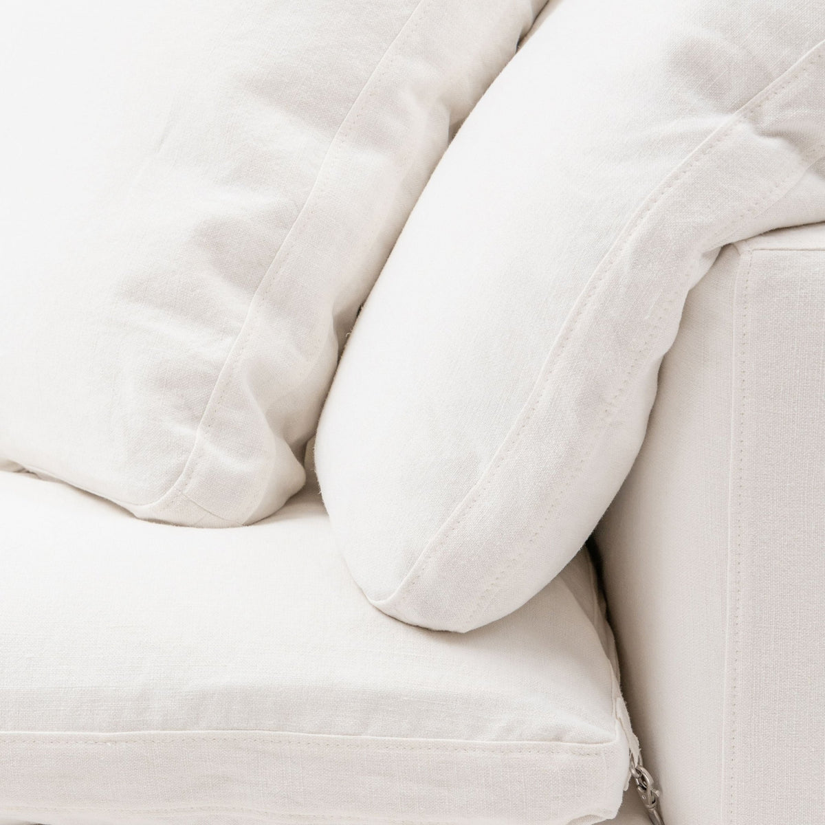 Feather Cloud Daybed Sofa - Off White - Modular Sofas Loom Collection Loom Collection Dubai