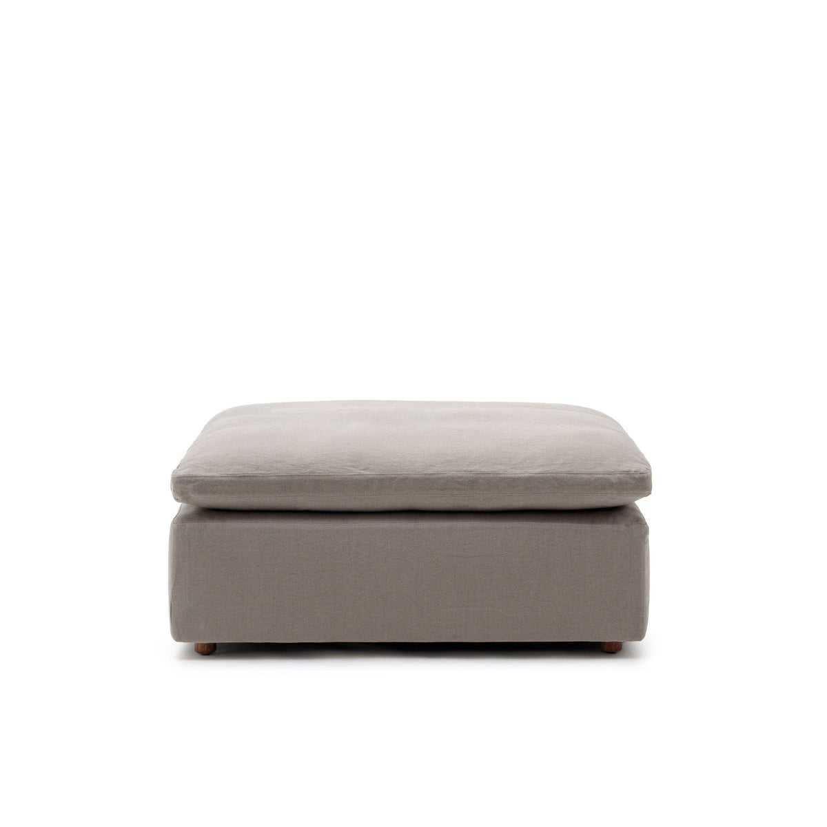 Feather Cloud Ottoman - Mineral - Ottomans Loom Collection Loom Collection Dubai
