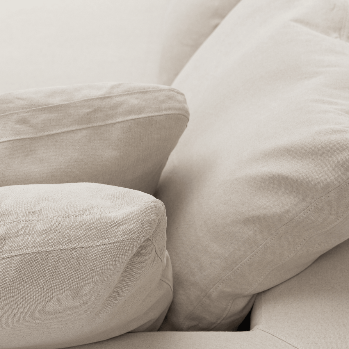 Feather Cloud Small Sofa - Natural - Modular Sofas Loom Collection Loom Collection Dubai