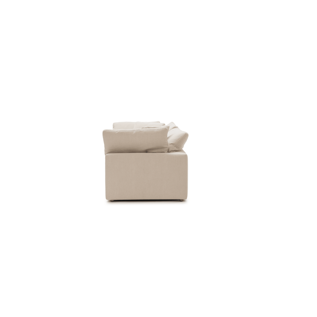 Feather Cloud Small Sofa - Natural - Modular Sofas Loom Collection Loom Collection Dubai