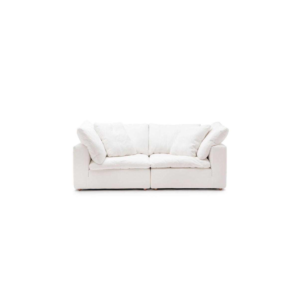 Feather Cloud Small Sofa - Off White - Modular Sofas Loom Collection Loom Collection Dubai