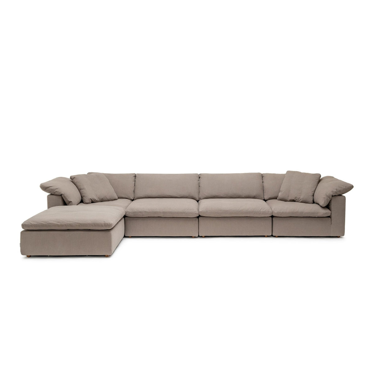 Feather Cloud Sofa - Mineral - Modular Sofas Loom Collection Loom Collection Dubai