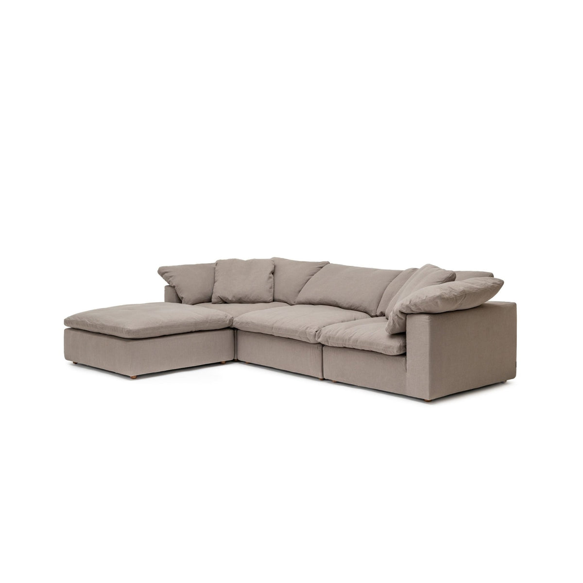 Feather Cloud Sofa - Mineral - Modular Sofas Loom Collection Loom Collection Dubai