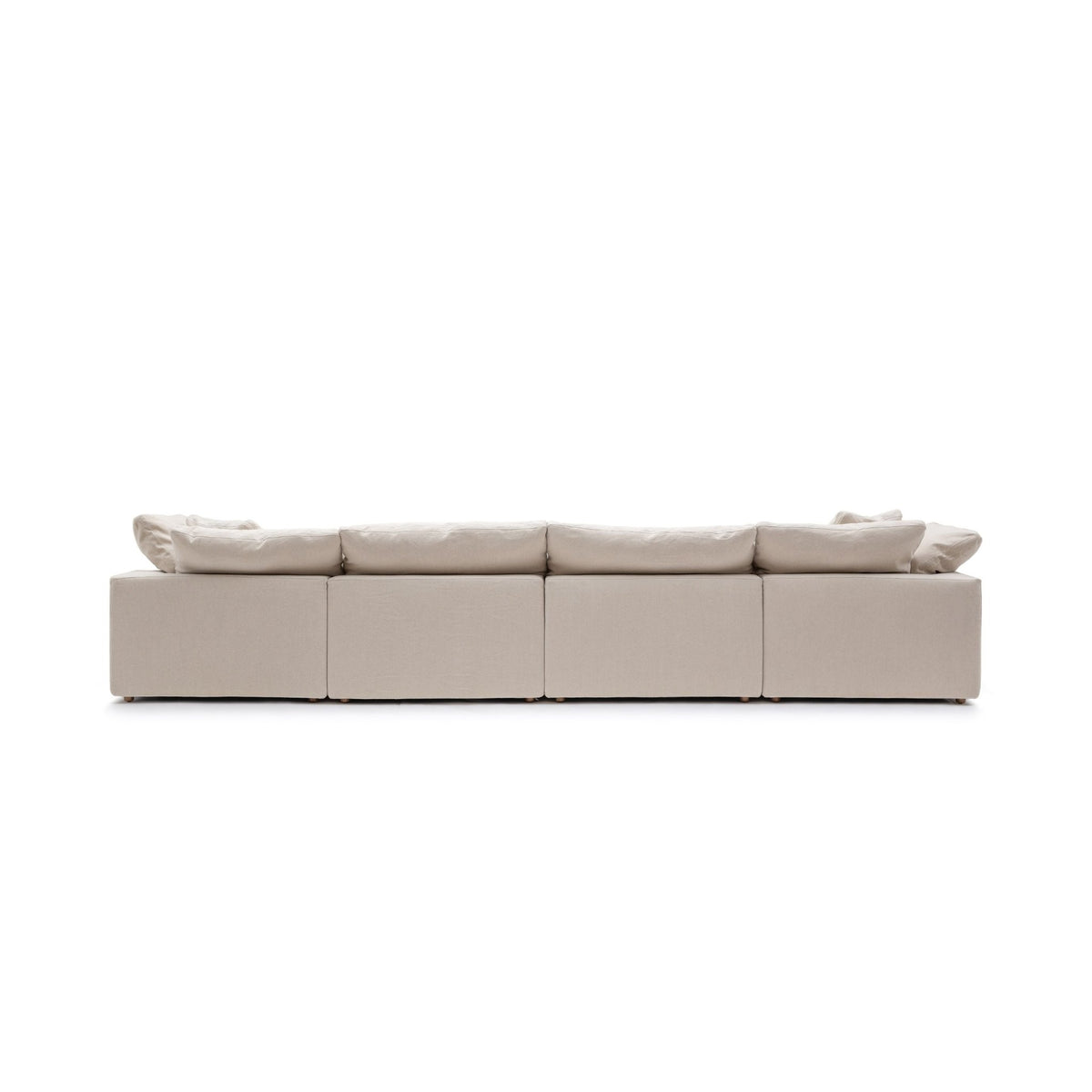 Feather Cloud Sofa - Natural - Modular Sofas Loom Collection Loom Collection Dubai
