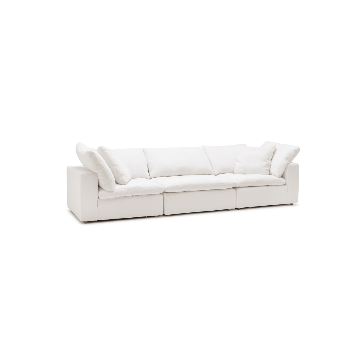 Feather Cloud Sofa - Off White - Modular Sofas Loom Collection Loom Collection Dubai