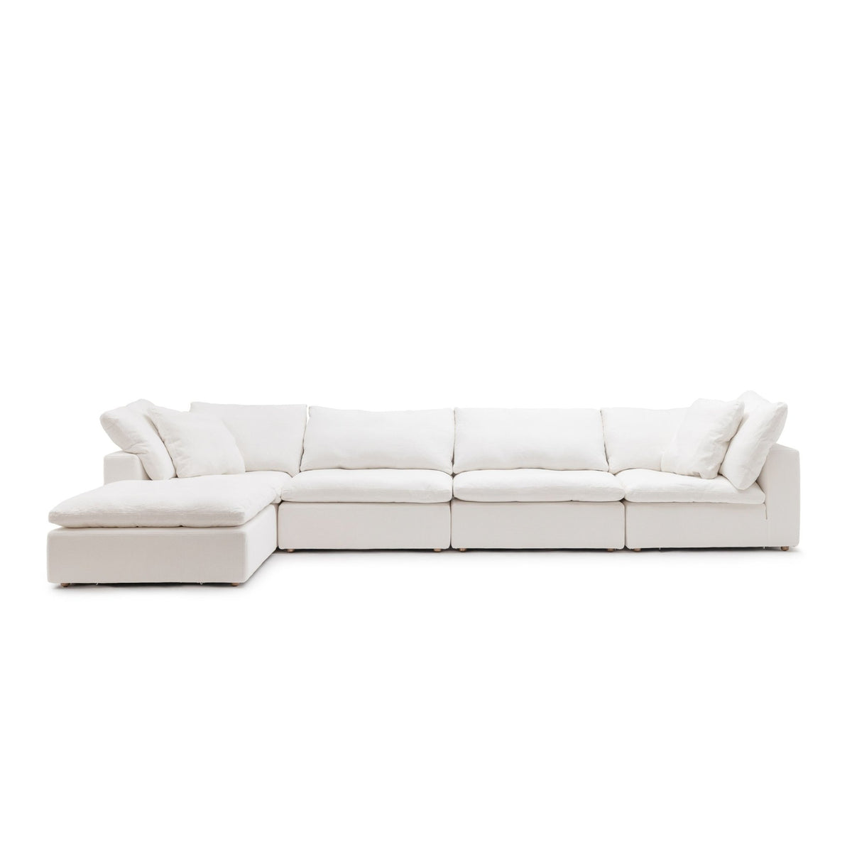 Feather Cloud Sofa - Off White - Modular Sofas Loom Collection Loom Collection Dubai