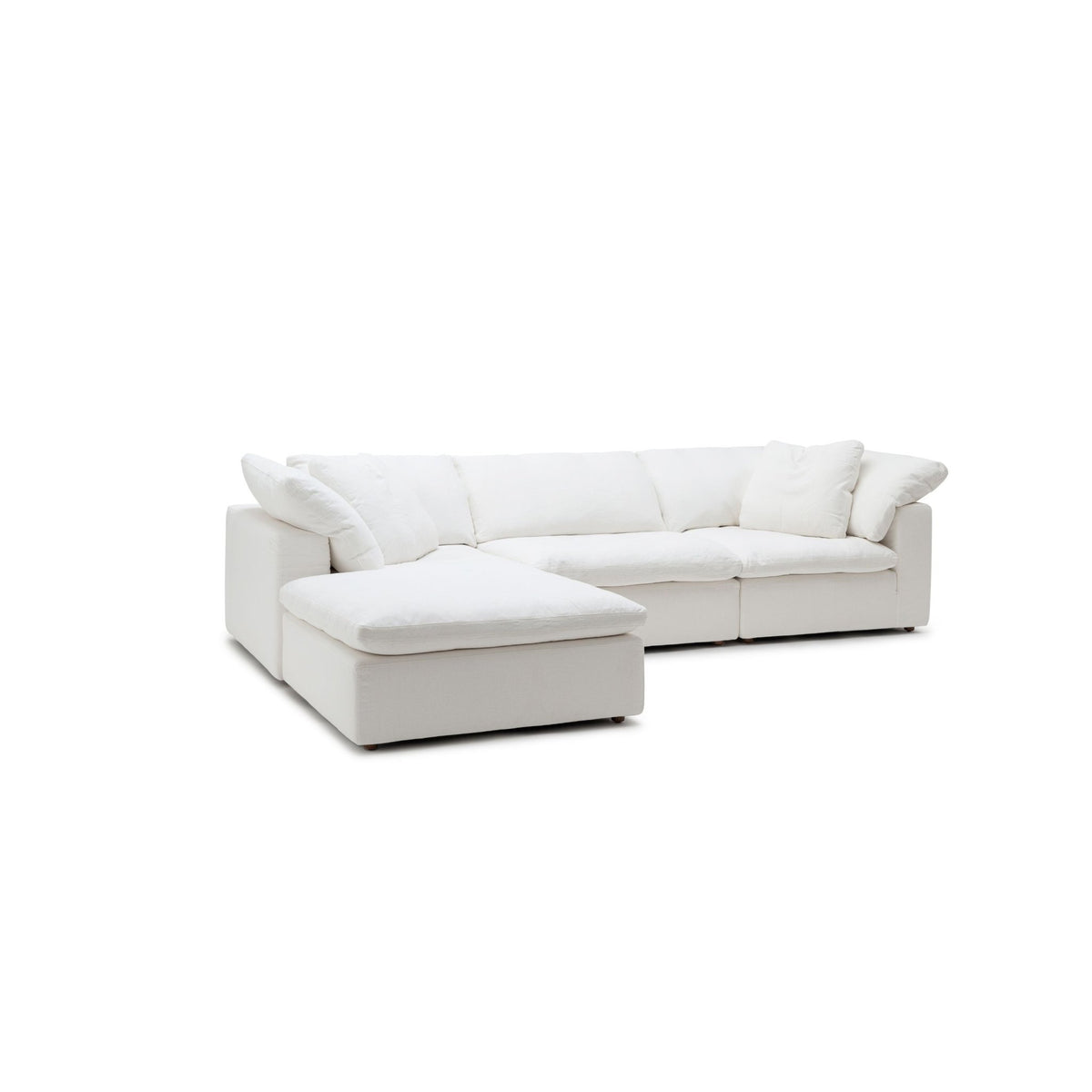 Feather Cloud Sofa - Off White - Modular Sofas Loom Collection Loom Collection Dubai